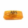 Truck-Lite 15 Series, Abs, Incandescent, Yellow Rectangular, 1 Bulb, Marker Clearance Light, Pc2, Pl-10, 12V 15203Y